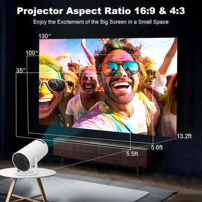 Cinematic Experience Mini Projector